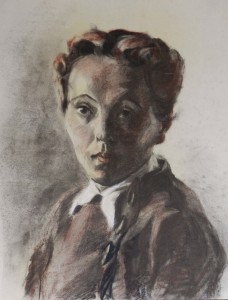 Marie-Henriette fusain